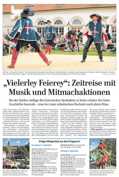 Lübecker Nachrichten – 3.9.2013